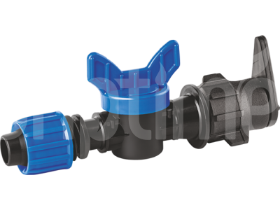 Lay Flat Mini Valve With Nut GOLD